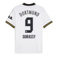 Camisa de Futebol Borussia Dortmund Serhou Guirassy #9 Equipamento Alternativo 2024-25 Manga Curta